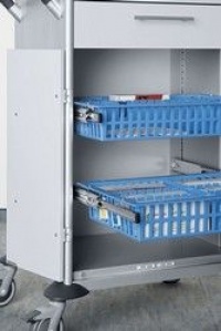 Care Trolley with pull out trays