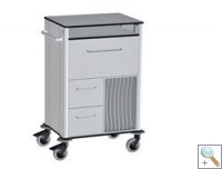 Nursing Trolley with Patient records storage