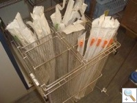 Catheter Trolley pull out basket